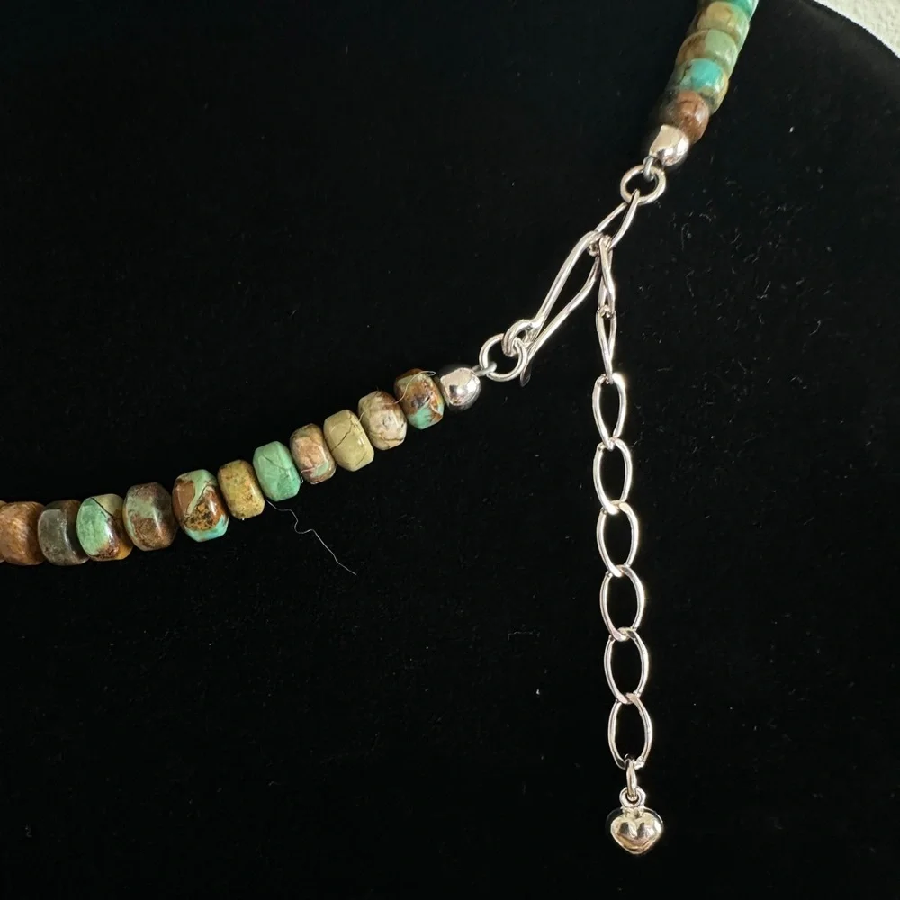 Turquoise DTR mine finds necklace by Jay King RARE Find - Picture 5 of 8